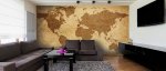 wall mural world map